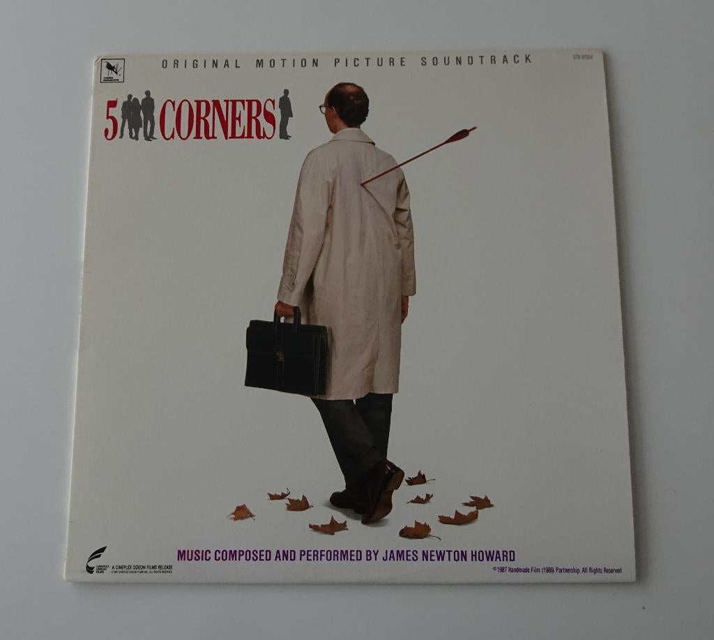 James Newton Howard - 5 Corners - Original Soundtrack 1987, Ophalen, Zo goed als nieuw, 12 inch