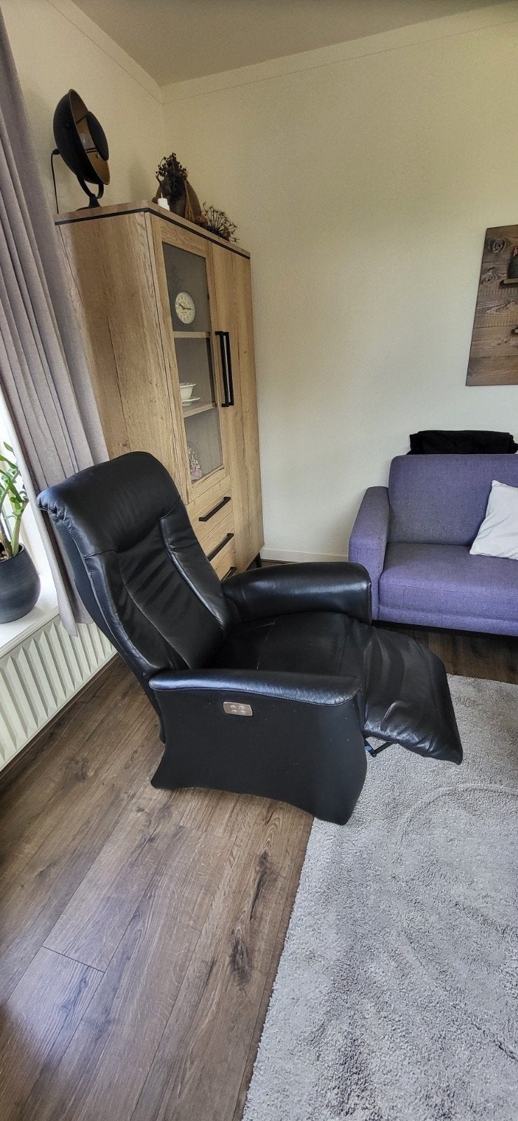 Relaxstoel electrisch, Huis en Inrichting, Fauteuils, Ophalen, Gebruikt, 50 tot 75 cm
