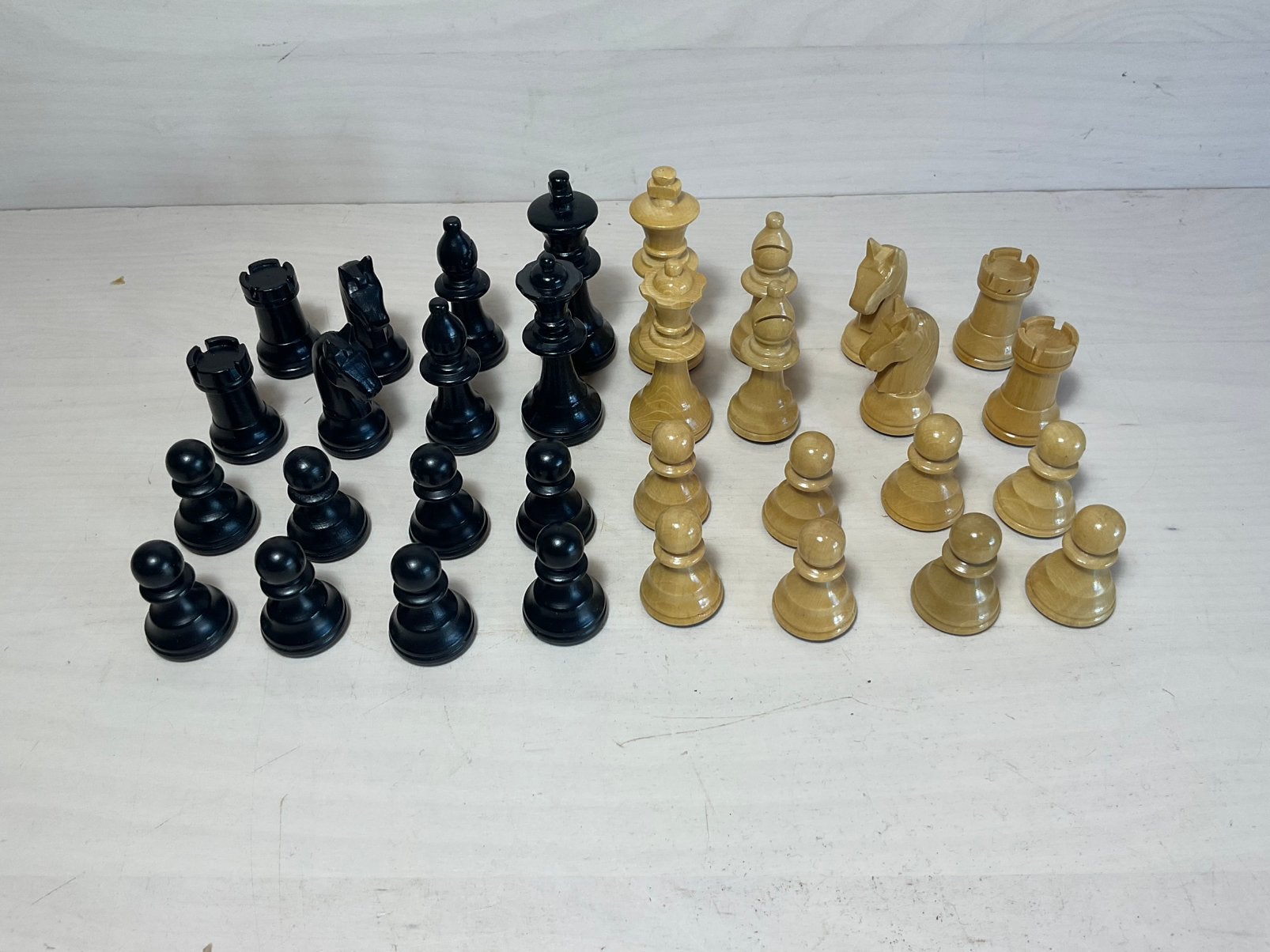 Schaakstukken Regency de koning meet 85 mm, Ophalen of Verzenden, Minder dan 500 stukjes, Gebruikt, Schaken