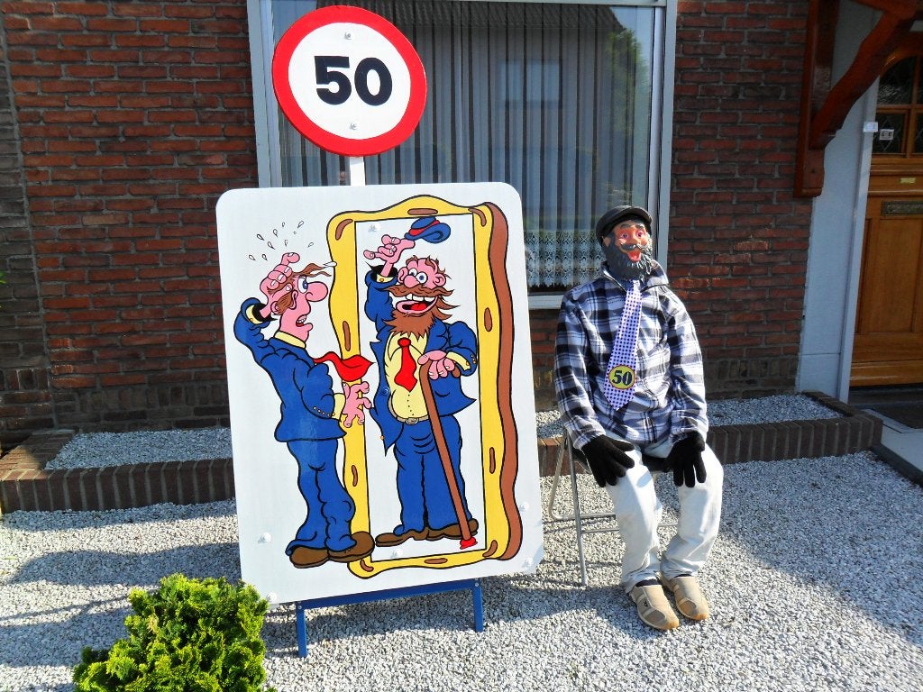 Abraham voor de spiegel set 3delig te huur., Ophalen, Nieuw, Abraham of Sarah