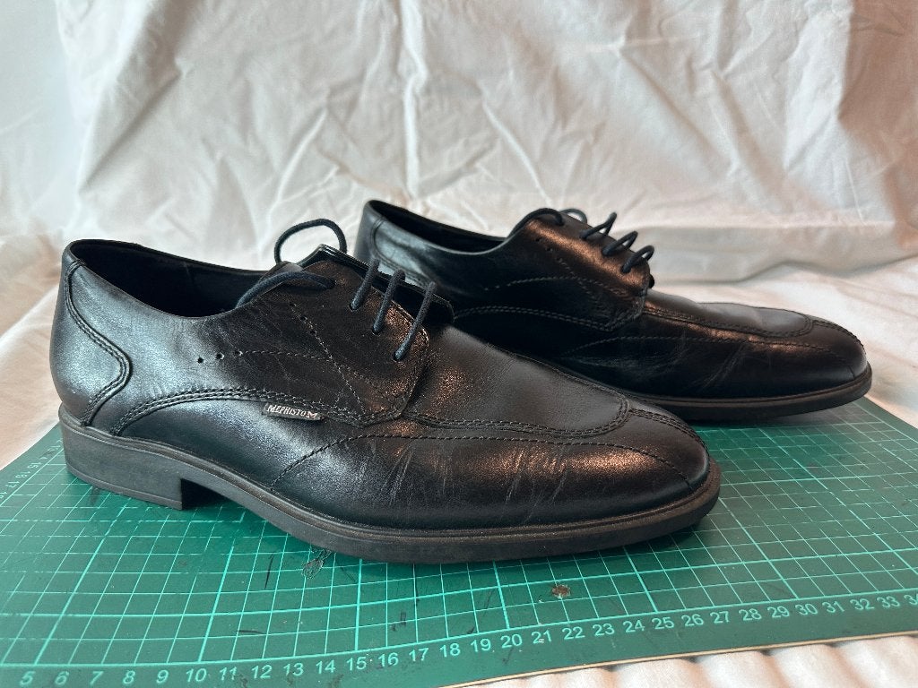 Mephisto zwaart heren schoen maat:41,5, Zwart, Ophalen of Verzenden, Mephisto, Gedragen