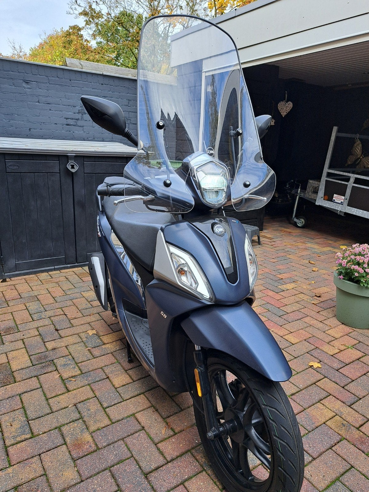 Sym Symphony ST 50cc scooter - Zo goed als nieuw, Fietsen en Brommers, Ophalen, Overige modellen, Maximaal 45 km/u, Zo goed als nieuw