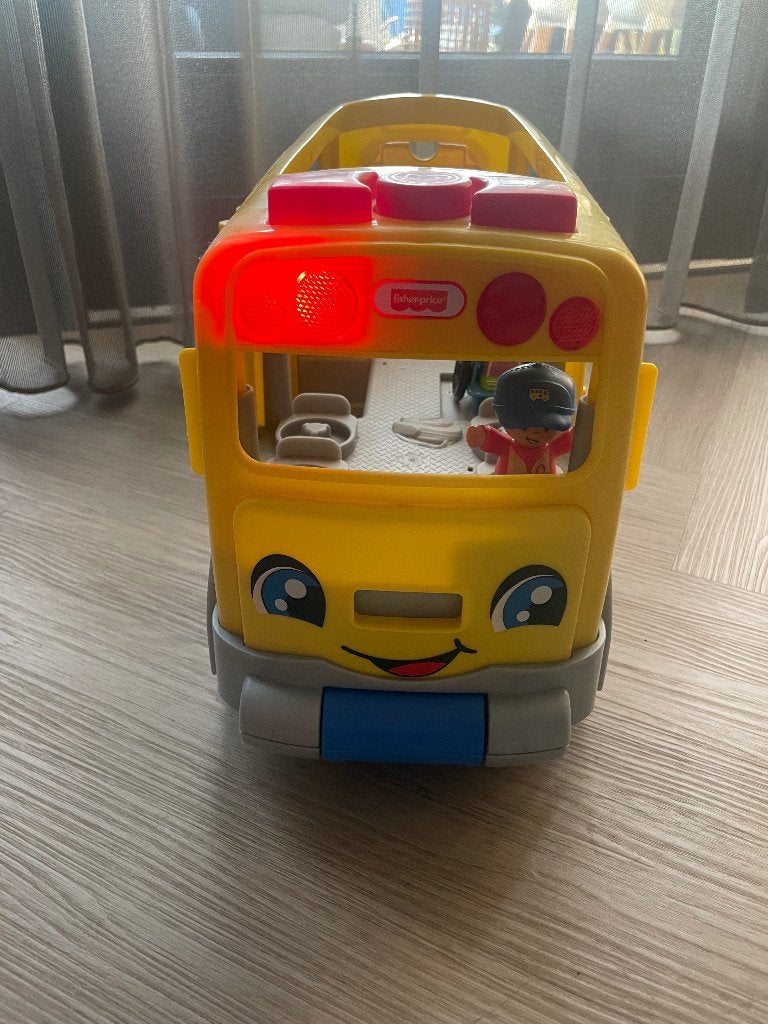 Fisher Price bus, Kinderen en Baby's, Speelgoed | Fisher-Price, Ophalen, Zo goed als nieuw, Auto of Voertuig