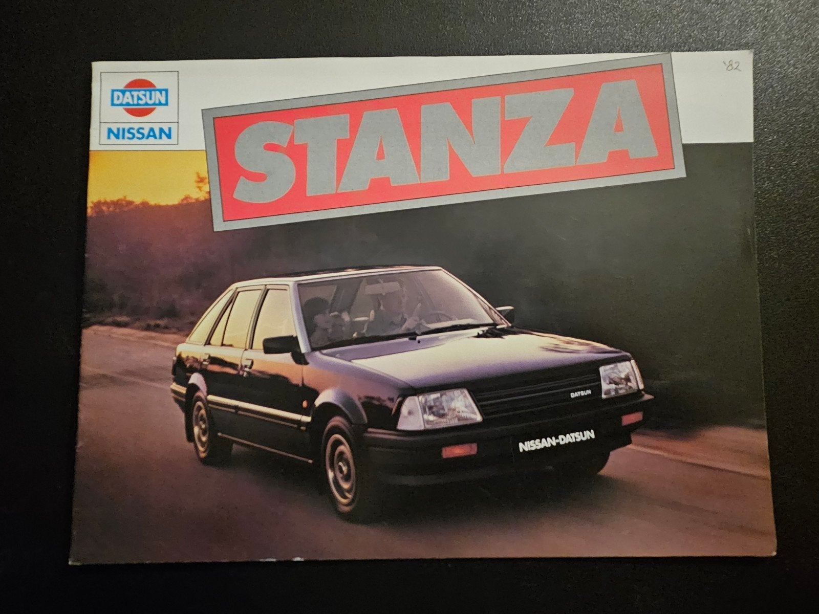 Brochure Datsun Stanza, Ophalen of Verzenden, Zo goed als nieuw, Overige merken