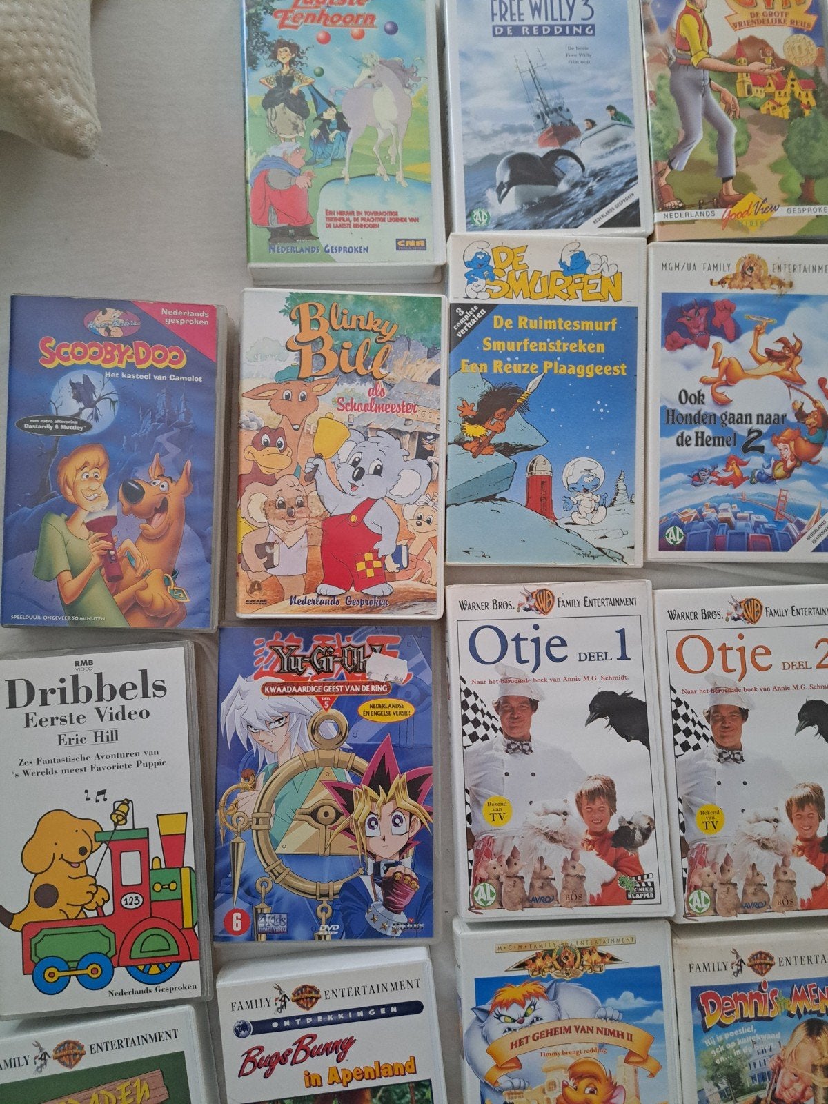 54 VHS VIDEOBANDEN, Alle leeftijden, Ophalen, Gebruikt, Overige typen