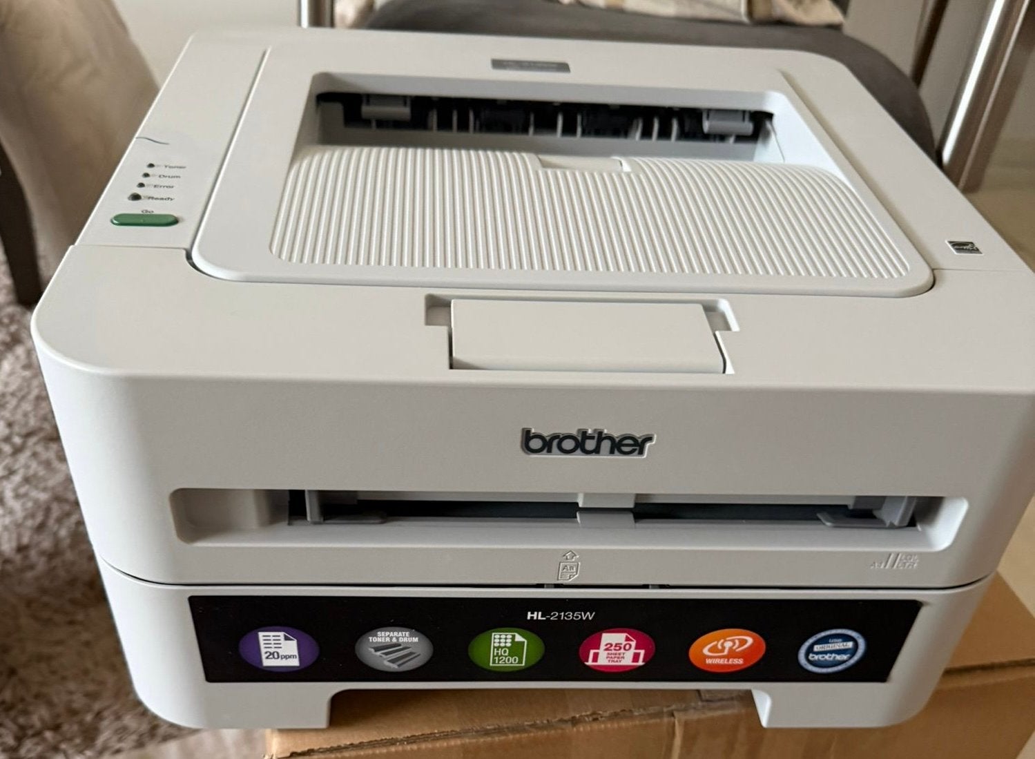 Brother HL-2135W Laserprinter - Draadloos en Compact, Computers en Software, Printers, Zwart-en-wit printen, Printer, Ophalen of Verzenden