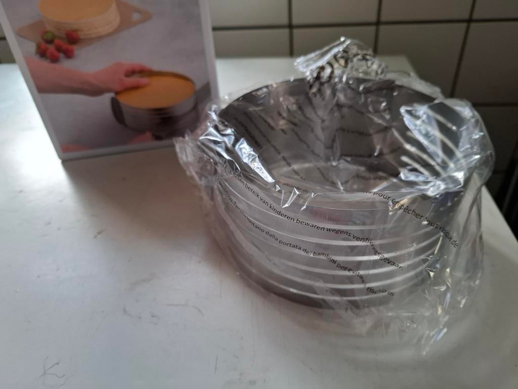 Bakring,  verstelbaar 16 tot 20 cm, Ophalen of Verzenden, Nieuw