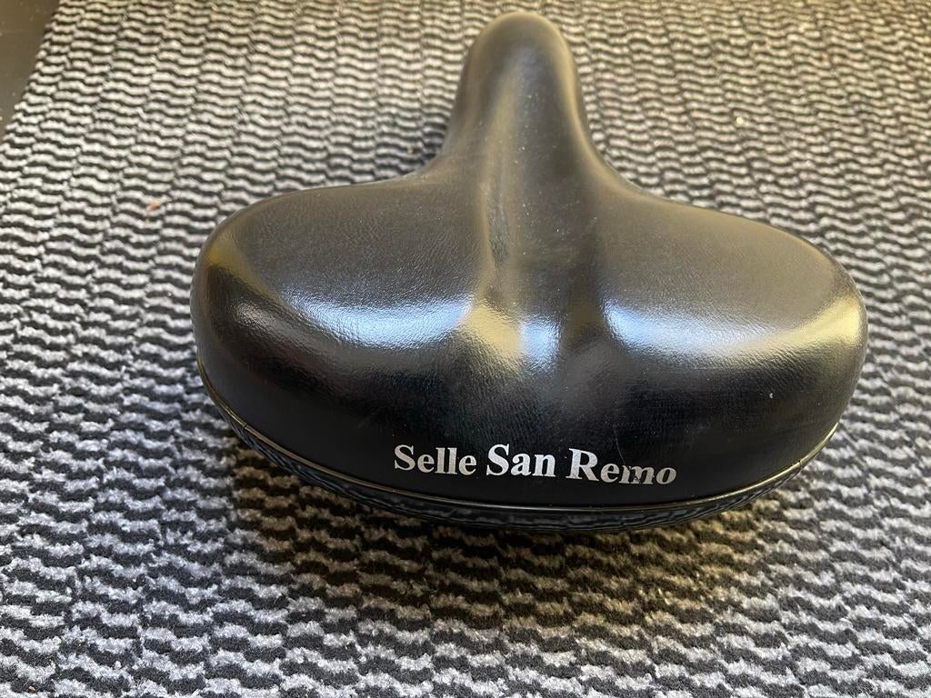 Selle San Remo Gel Zadel - Comfortabel Fietszadel, Fietsen en Brommers, Fietsonderdelen, Ophalen of Verzenden, Gebruikt, Zadel