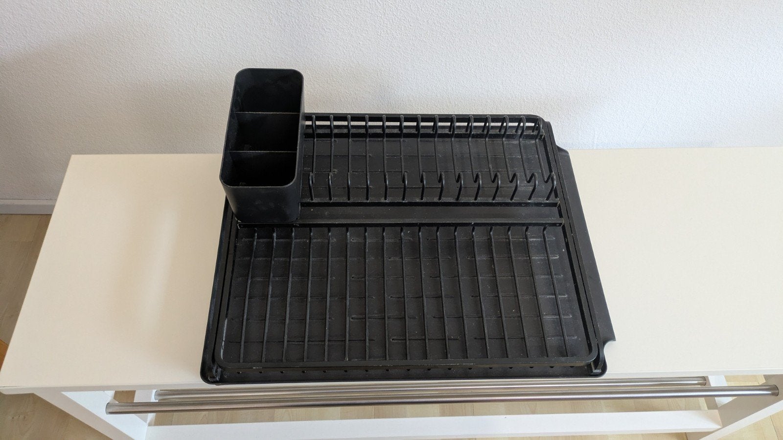Brabantia afdruiprek - Compact en stijlvol, Ophalen, Gebruikt, Bordenrek, Kunststof