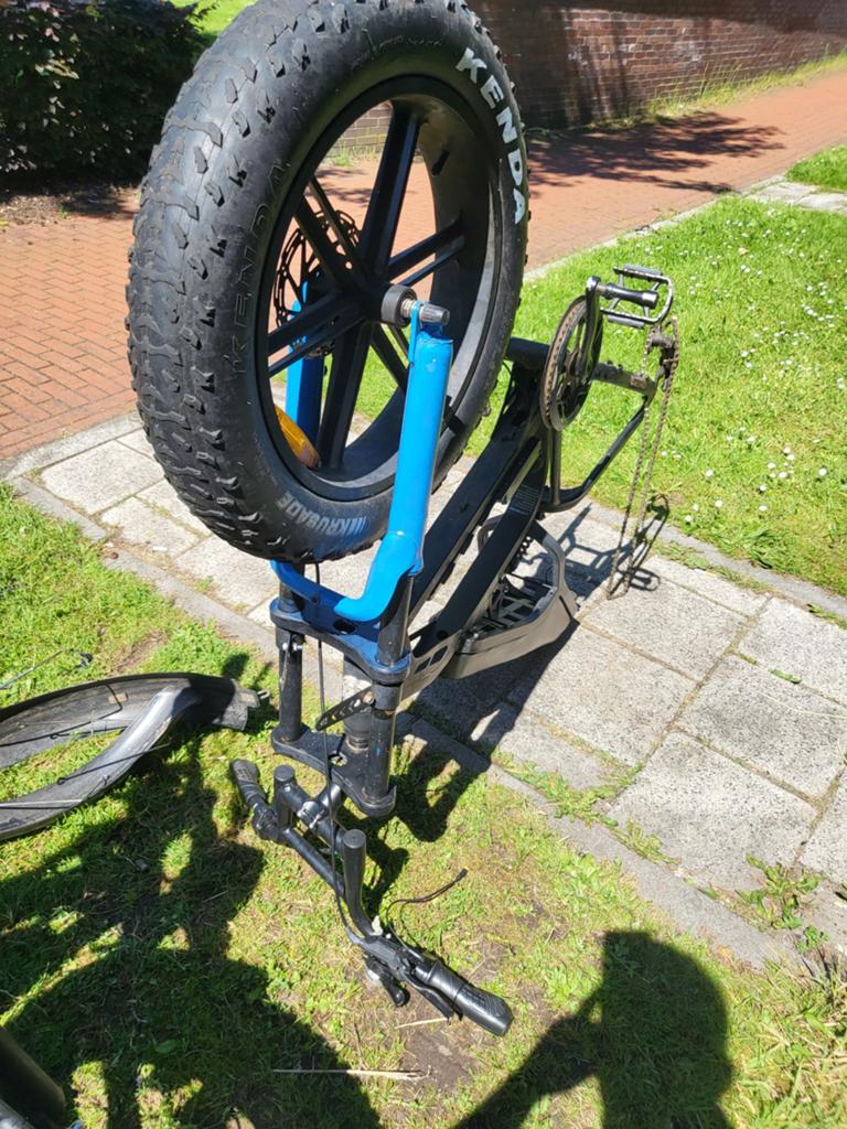 Fatbike onderdelen, Ophalen
