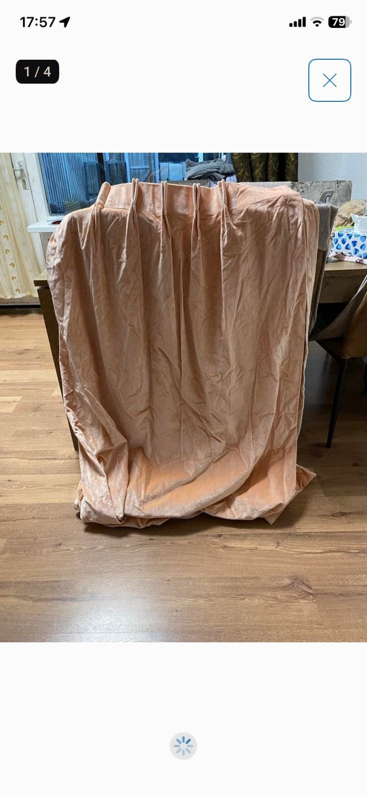 Gordijnen ( niet gebruikt ), Ophalen of Verzenden, Zo goed als nieuw, 200 cm of meer