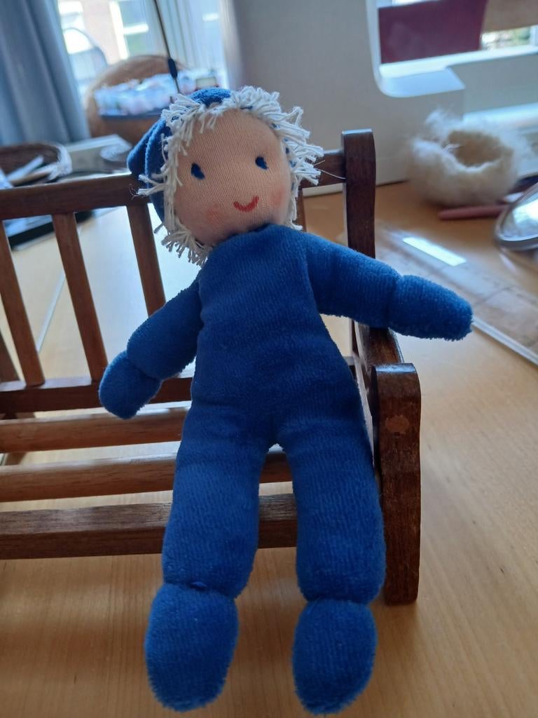 Antroposofische waldorf zonnekindpop kaboutertje Pip, Ophalen of Verzenden, Nieuw, Babypop