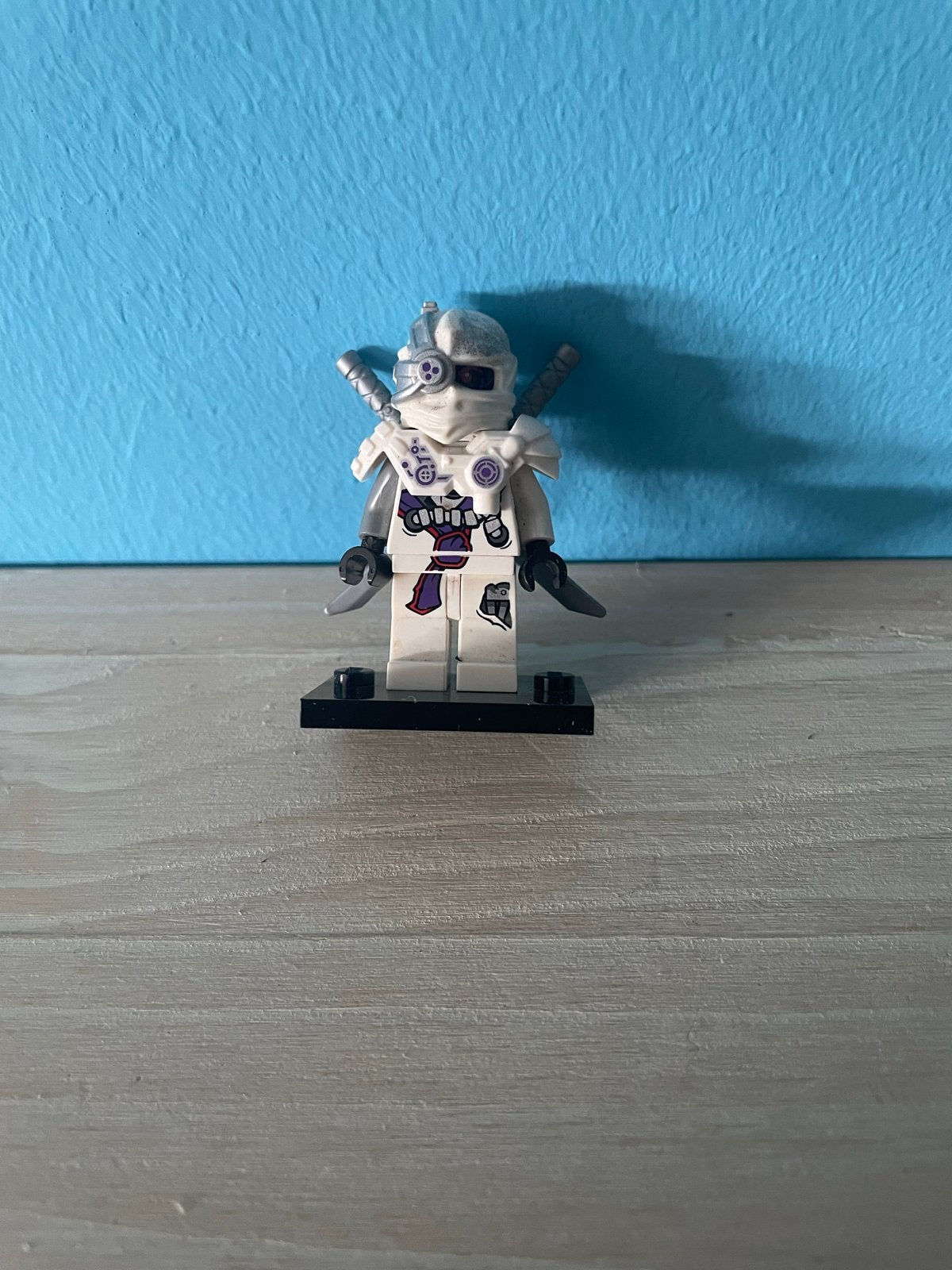 Lego Ninjago Witte Nindroid Bricktober - Zeldzaam!, Ophalen of Verzenden, Zo goed als nieuw