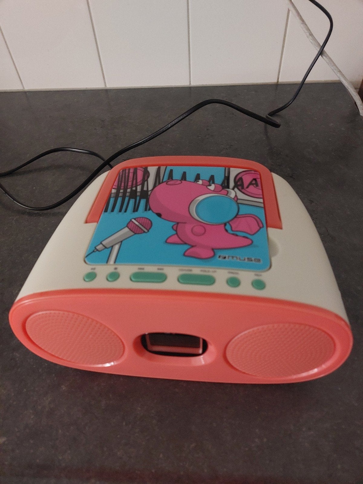 Muse CD/USB/Radio Speler - Draagbaar en Kindvriendelijk, Ophalen of Verzenden, Gebruikt, Radio, Met cd-speler