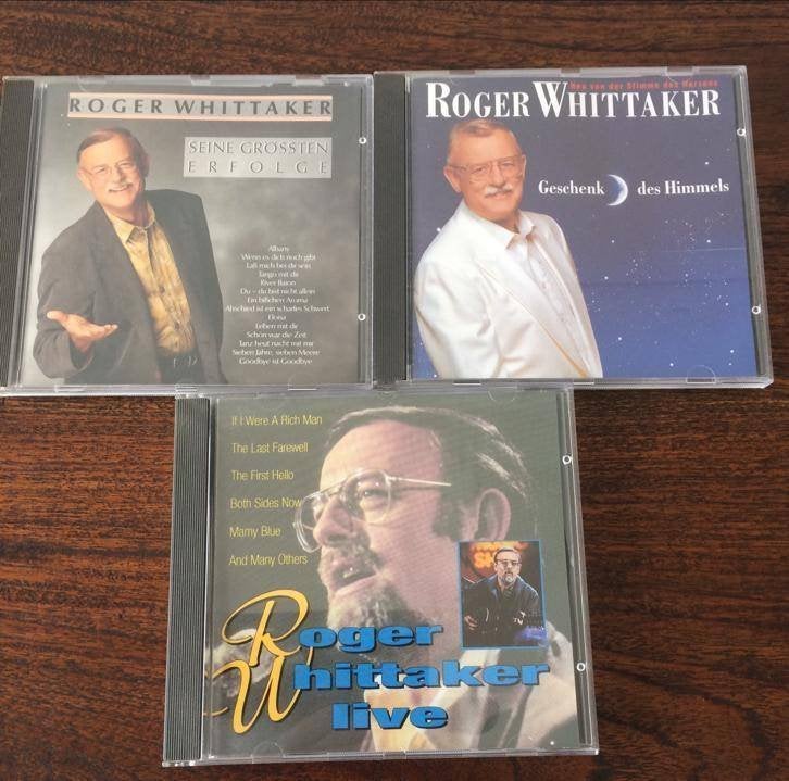 CD 3 stuks Roger Whittaker, Cd's en Dvd's, Ophalen of Verzenden, Zo goed als nieuw