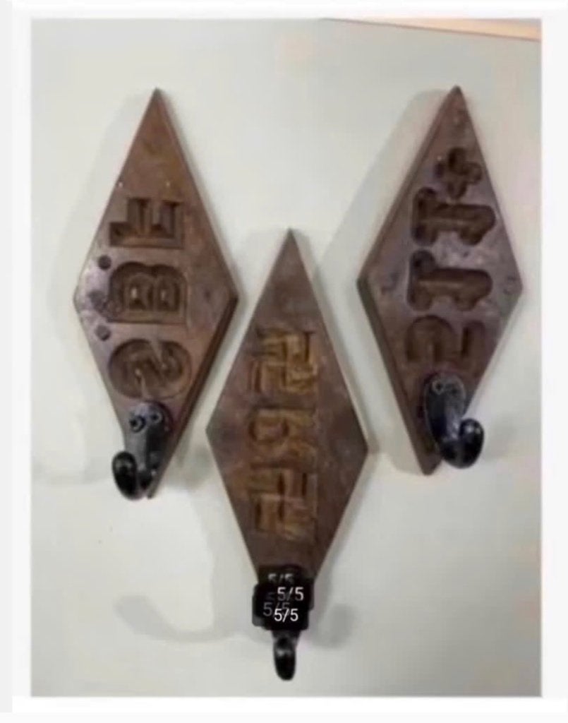 3 x Wiber vorm kapstok haken, hout, India prijs per drie, Wandkapstok, Nieuw, Ophalen of Verzenden, X
