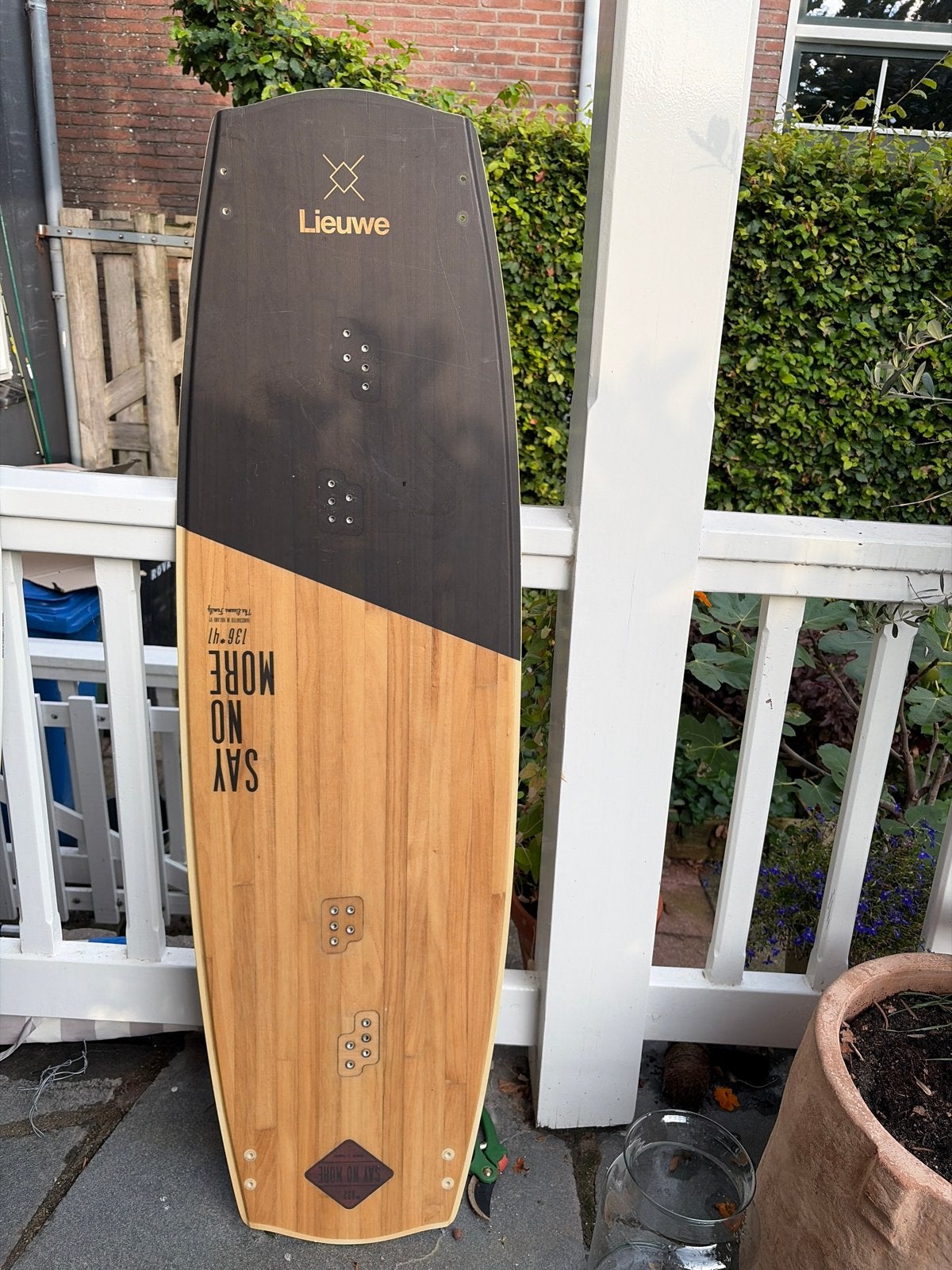 Lieuwe Say No More 136 * 41 Kitesurfboard, Ophalen of Verzenden, Zo goed als nieuw, Overige typen