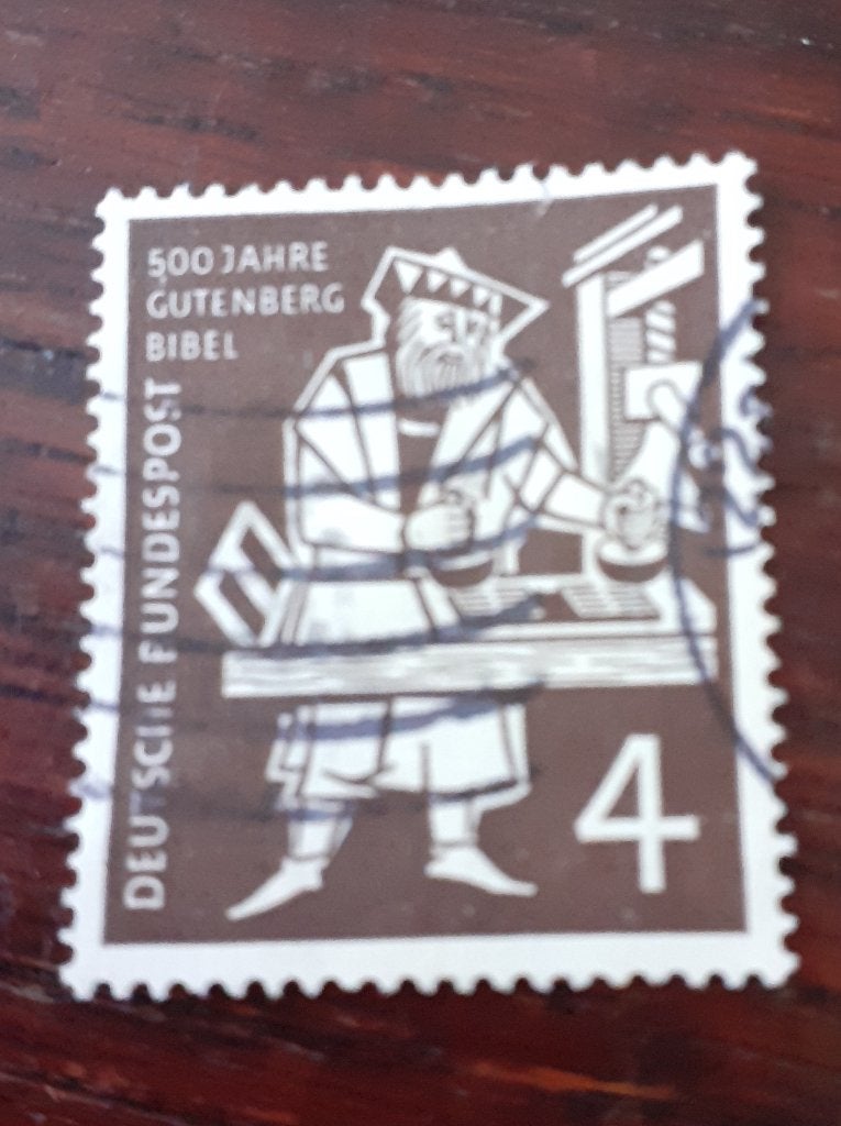 BRD, mi 198, bieden vanaf € 0,10, Verzenden, BRD, Gestempeld