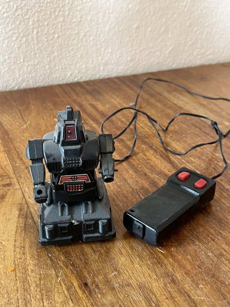Vintage robot met afstandsbediening, Ophalen of Verzenden