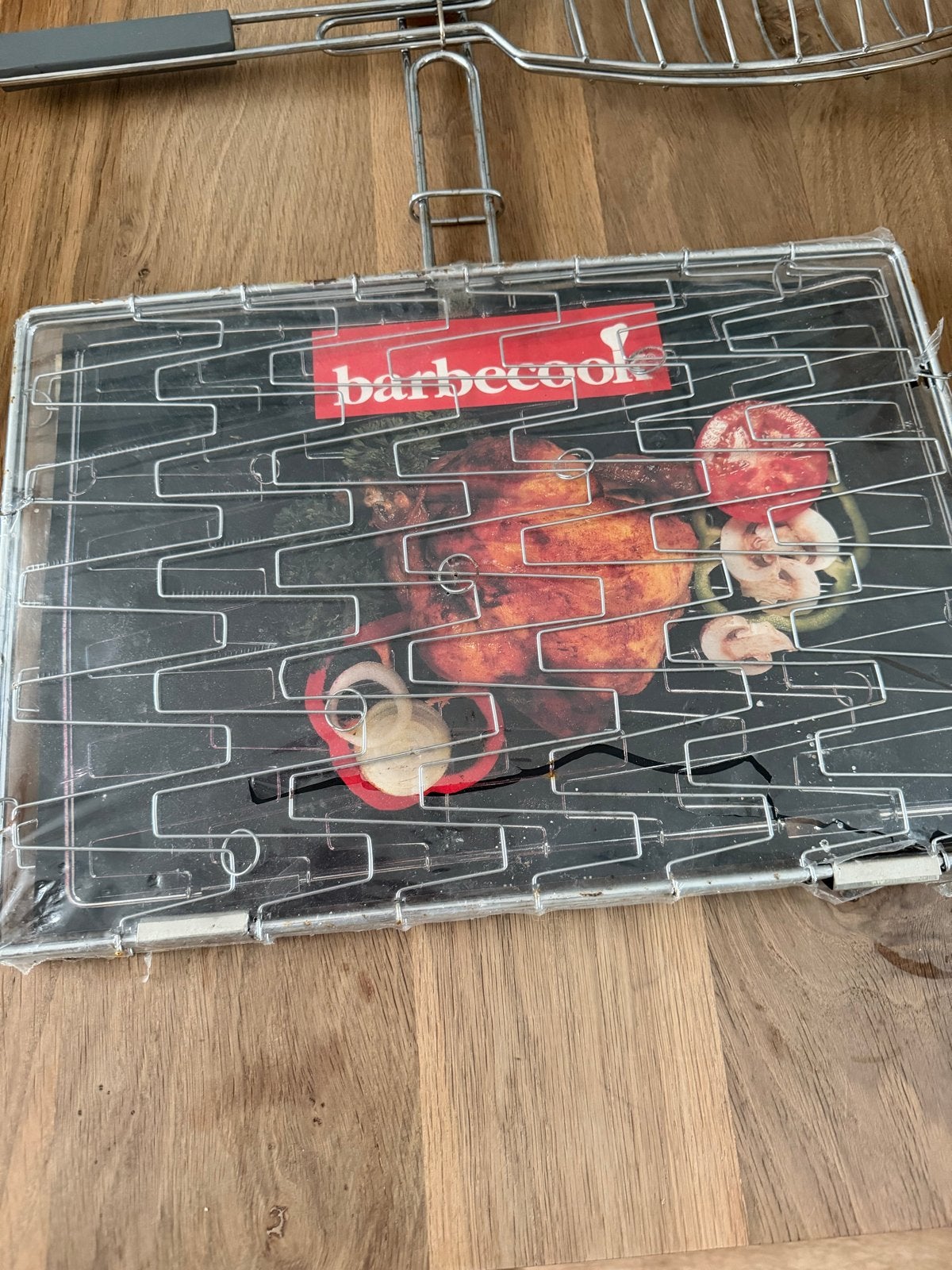 Barbecook BBQ grillrooster en visklem, Tuin en Terras, Ophalen, Gebruikt