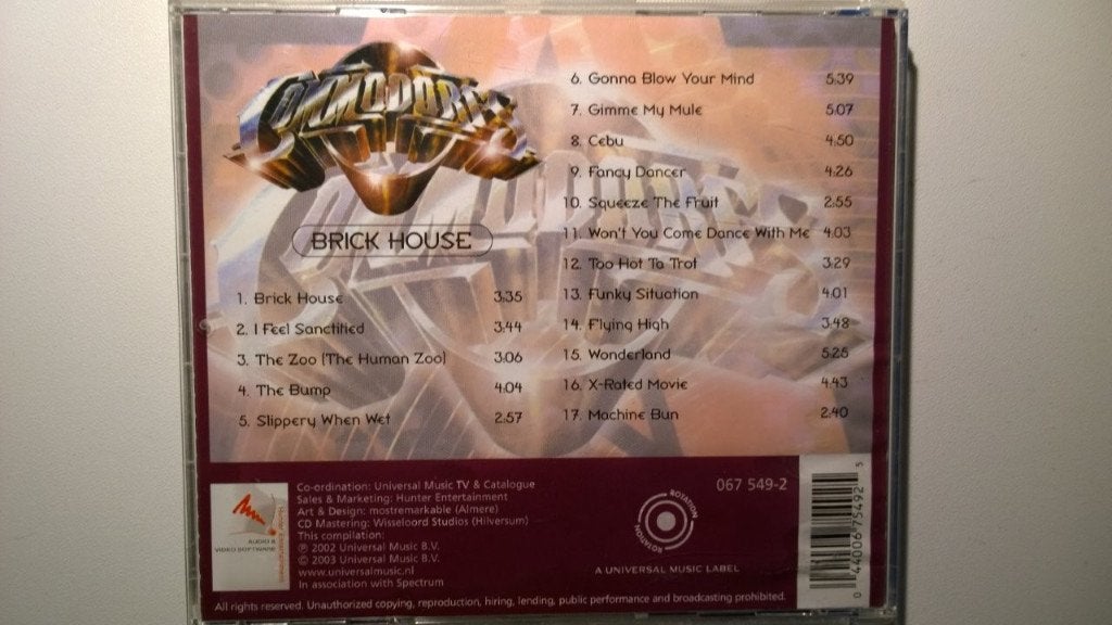 Commodores - Brick House, Ophalen of Verzenden, Zo goed als nieuw, Soul, Album