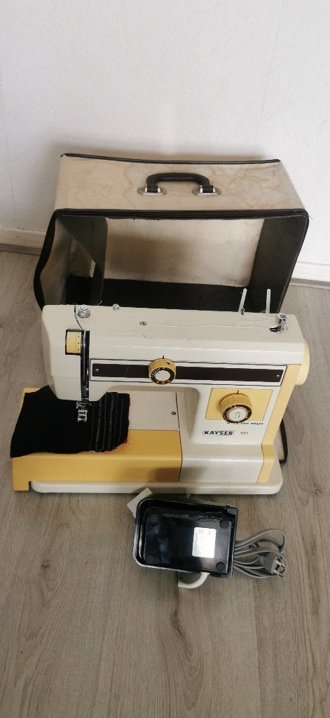Naaimacine PFAFF KAYSER 321 werkt goed, Ophalen of Verzenden, Zo goed als nieuw, Naaimachine, Pfaff