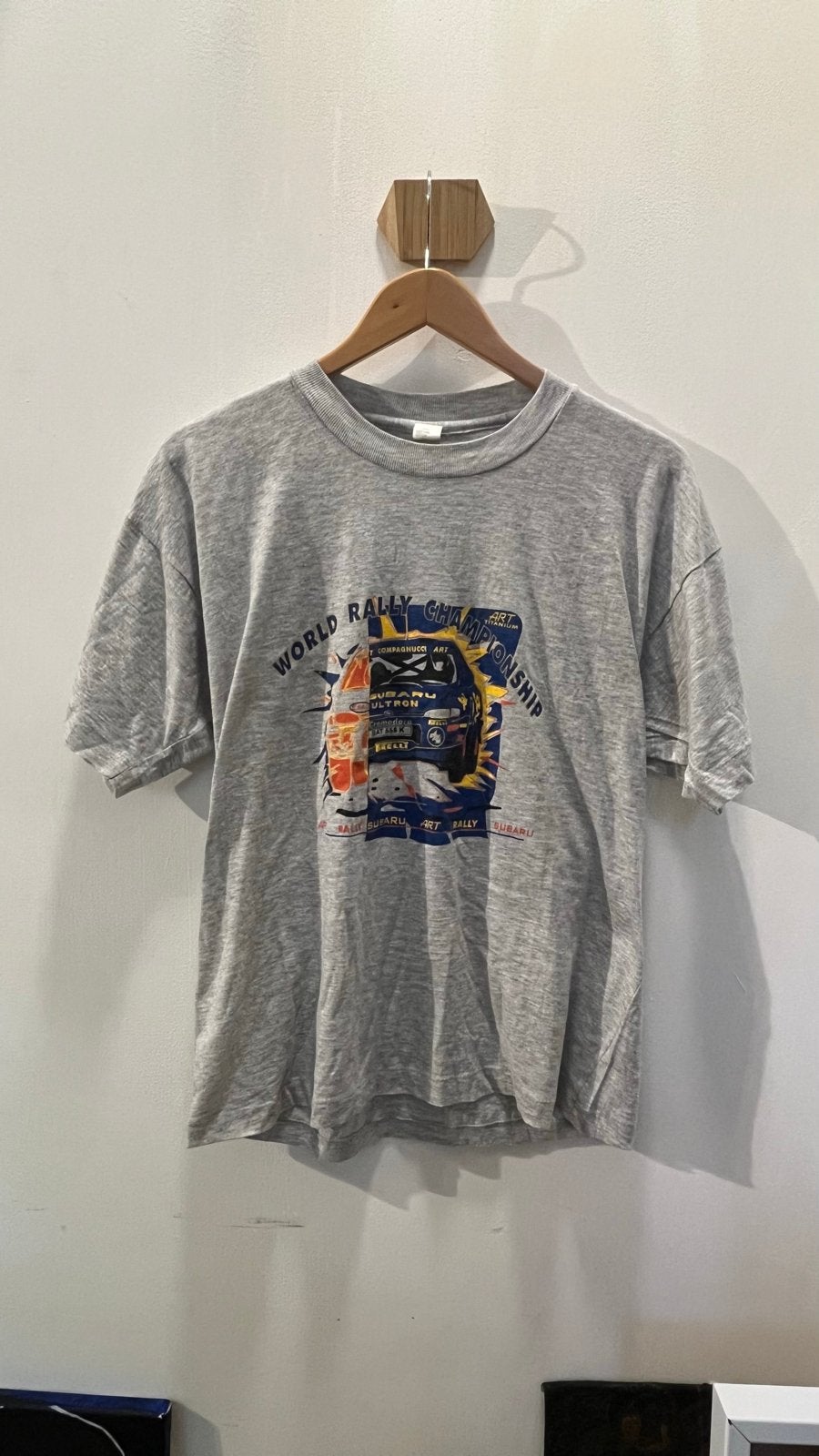 Vintage Art Rally Subaru Impreza WRC Rally shirt L Large, Ophalen, Zo goed als nieuw, X, X