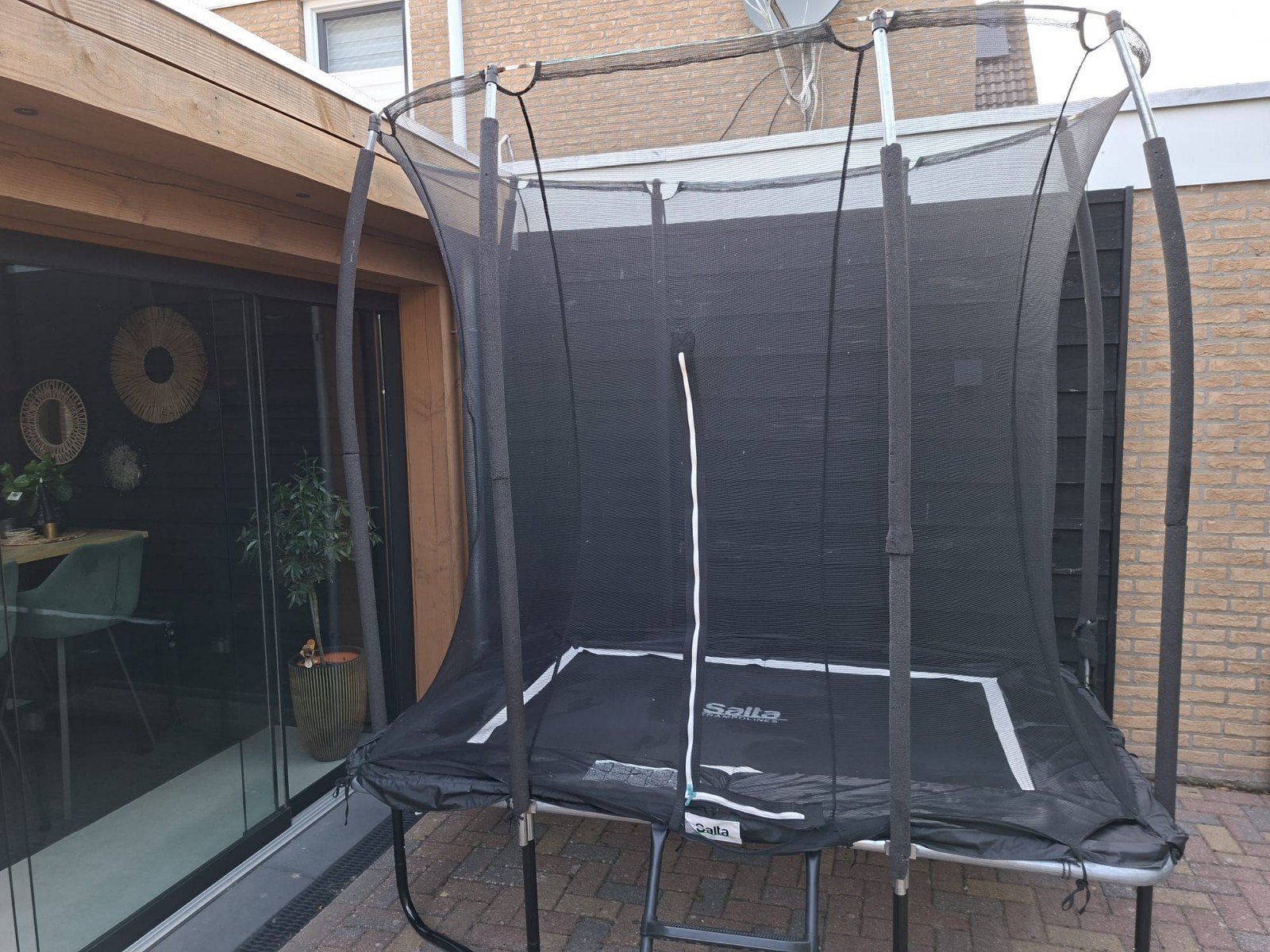 salta trampoline rechthoekig, Kinderen en Baby's, Speelgoed | Buiten | Trampolines, Ophalen, Gebruikt