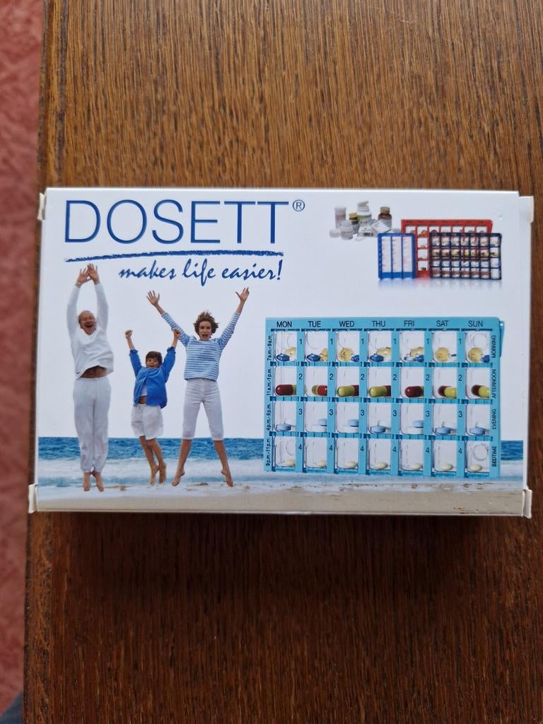 Dosett medicijnen doseer doosje, Ophalen, Nieuw
