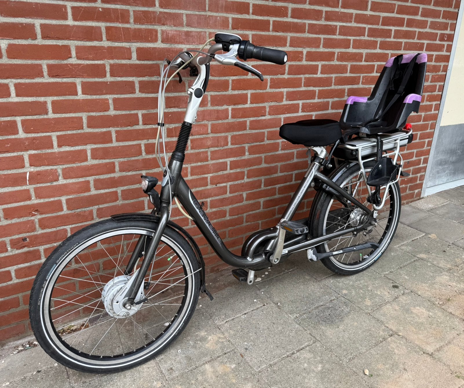 Gazelle Balance Elektrisch Lage Instap, 47 tot 50 cm, Ophalen, Gebruikt, Gazelle