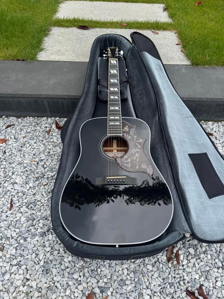 Sigma DM-SG5 BK – mint conditie, inclusief originele gigbag, Ophalen, Zo goed als nieuw, Western- of Steelstringgitaar