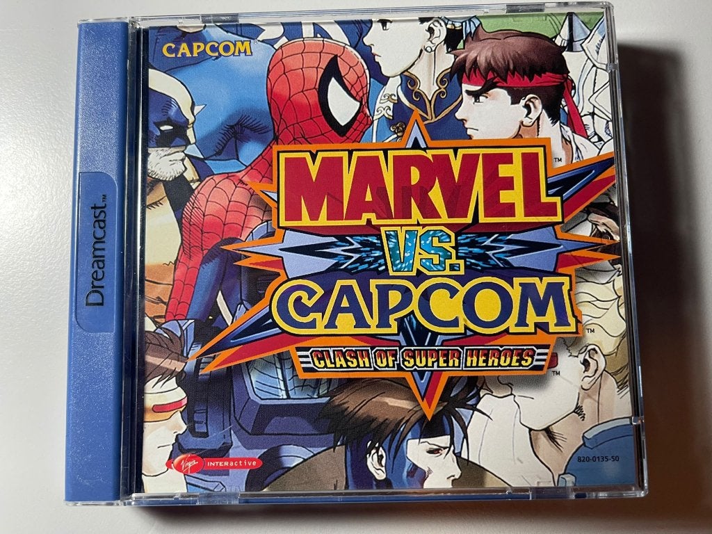 Marvel vs. Capcom - Dreamcast PAL CIB, Gebruikt, Vechten, 2 spelers, Ophalen of Verzenden