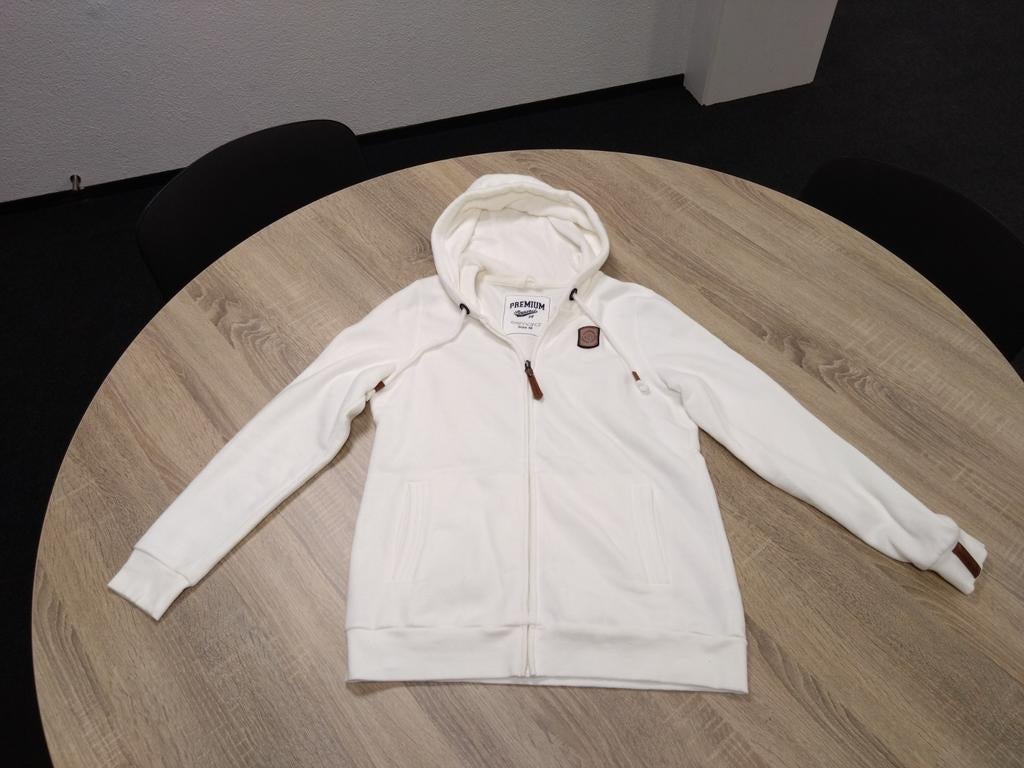 Witte vest Esmara met rits, maat M., Maat 38/40 (M), Wit, Zo goed als nieuw, Esmara