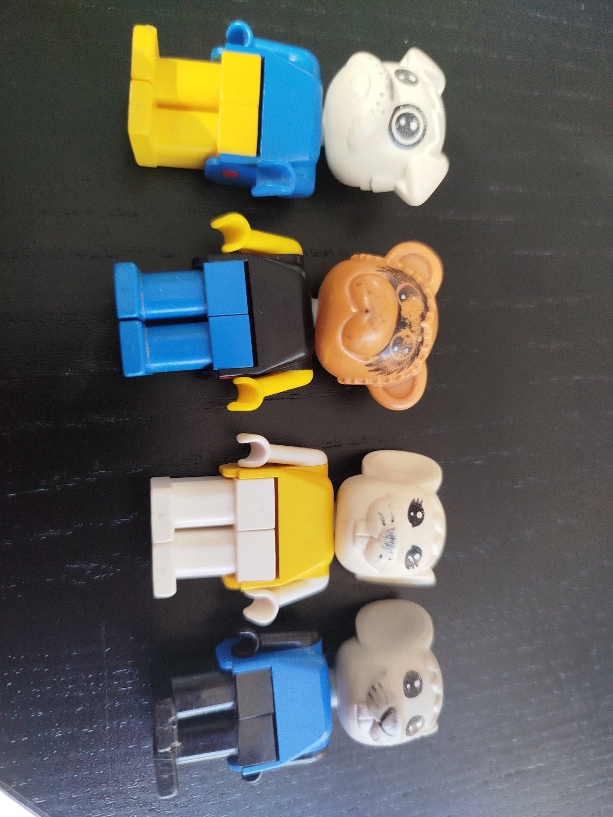 4 Lego Fabuland poppetjes - Gebruikt, voor de liefhebber, Ophalen, Gebruikt, Jongen of Meisje