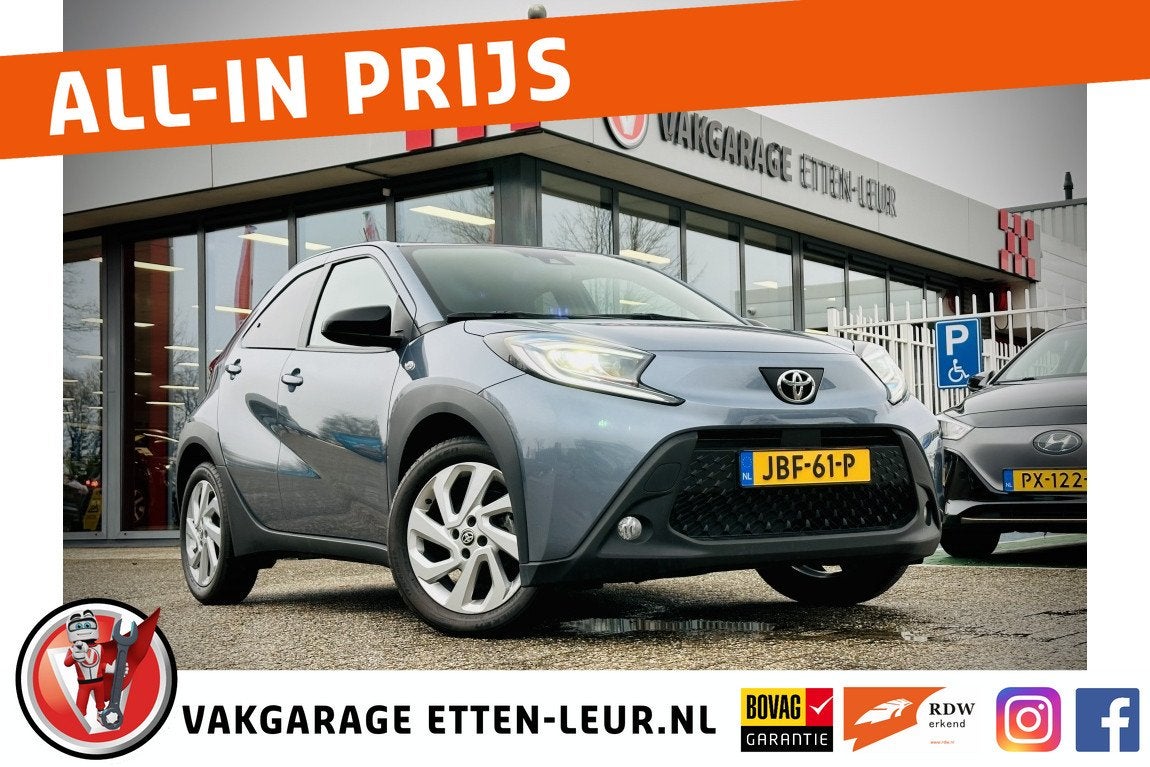 Toyota Aygo X 1.0 VVT-i MT Pulse | CAMERA | ADAPTIEVE CRUISE, Stof, Gebruikt, Euro 6, 920 kg