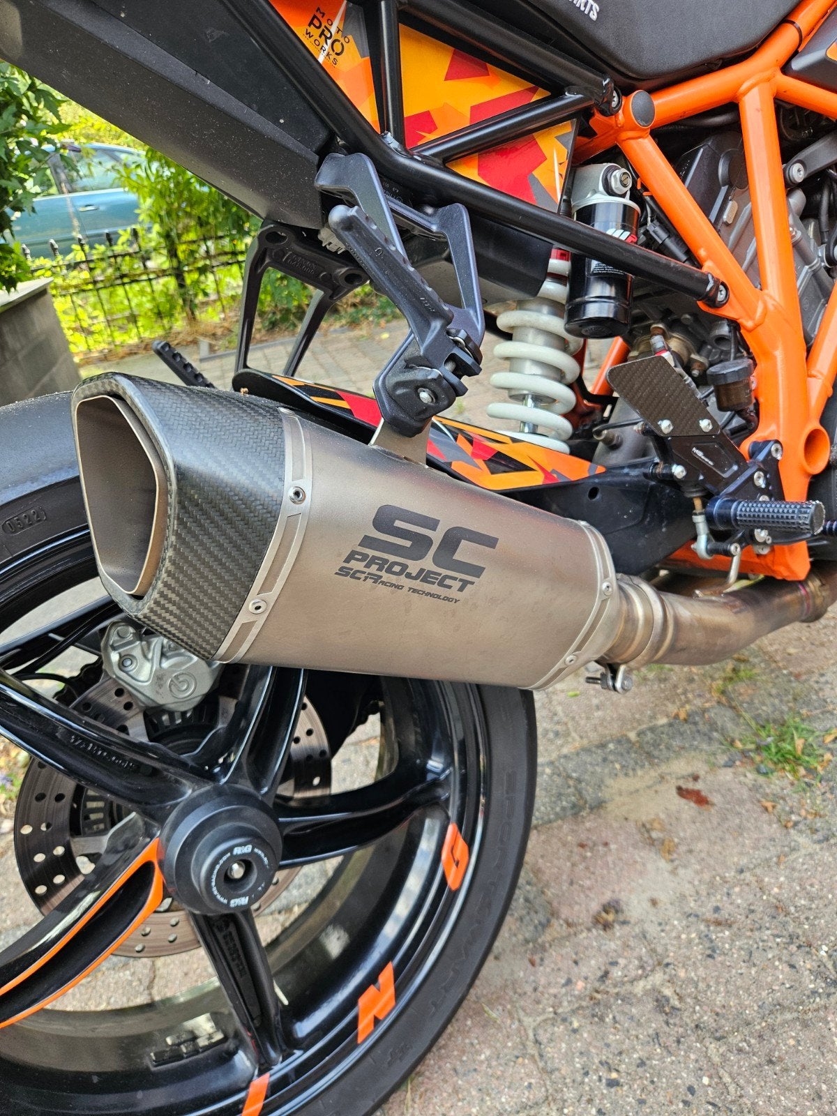 KTM superduke 1290 !vaste prijs! weg is weg., 2 cilinders, ABS, Motorrijbewijs A, Particulier