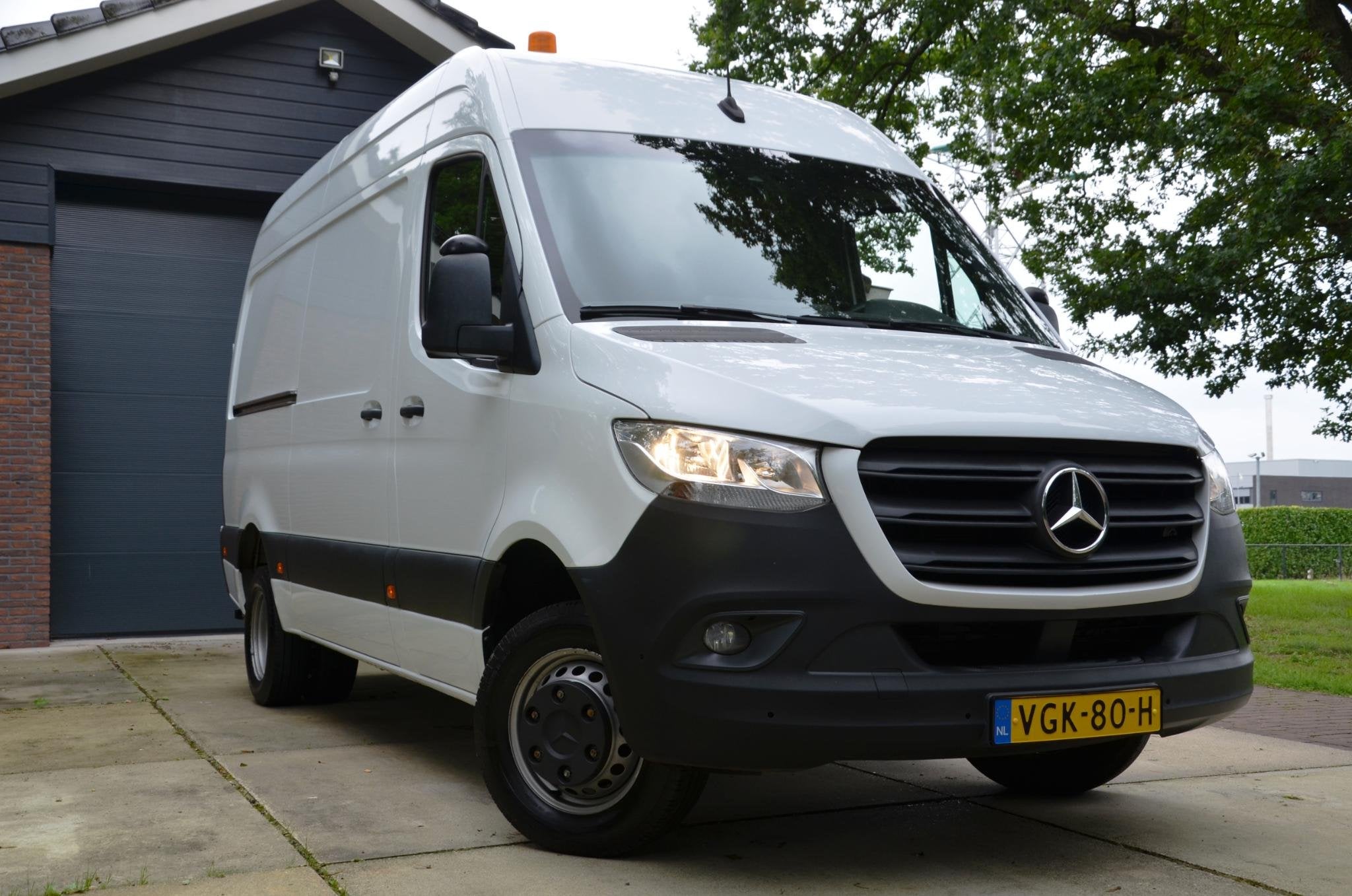 Mercedes-Benz Sprinter 516 2.2 CDI L2H2 DC EURO VI-D Werkpla, Gebruikt, 4 cilinders, 163 pk, Bedrijf