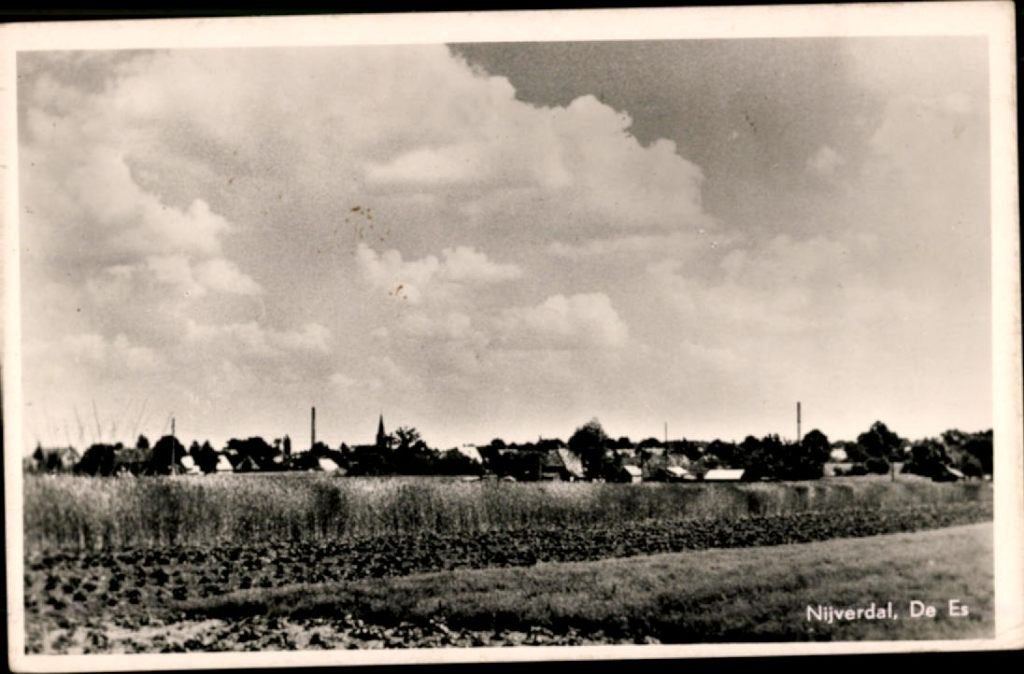nijverdal, kvr5-580 de es, Verzenden, 1940 tot 1960, Ongelopen, Overijssel