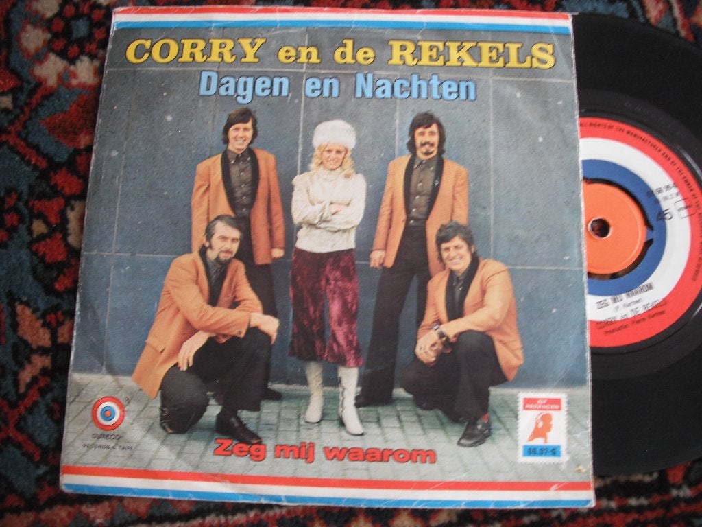 Corry en de Rekels - Dagen en Nachten., Ophalen of Verzenden, Gebruikt, 12 inch, Levenslied of Smartlap