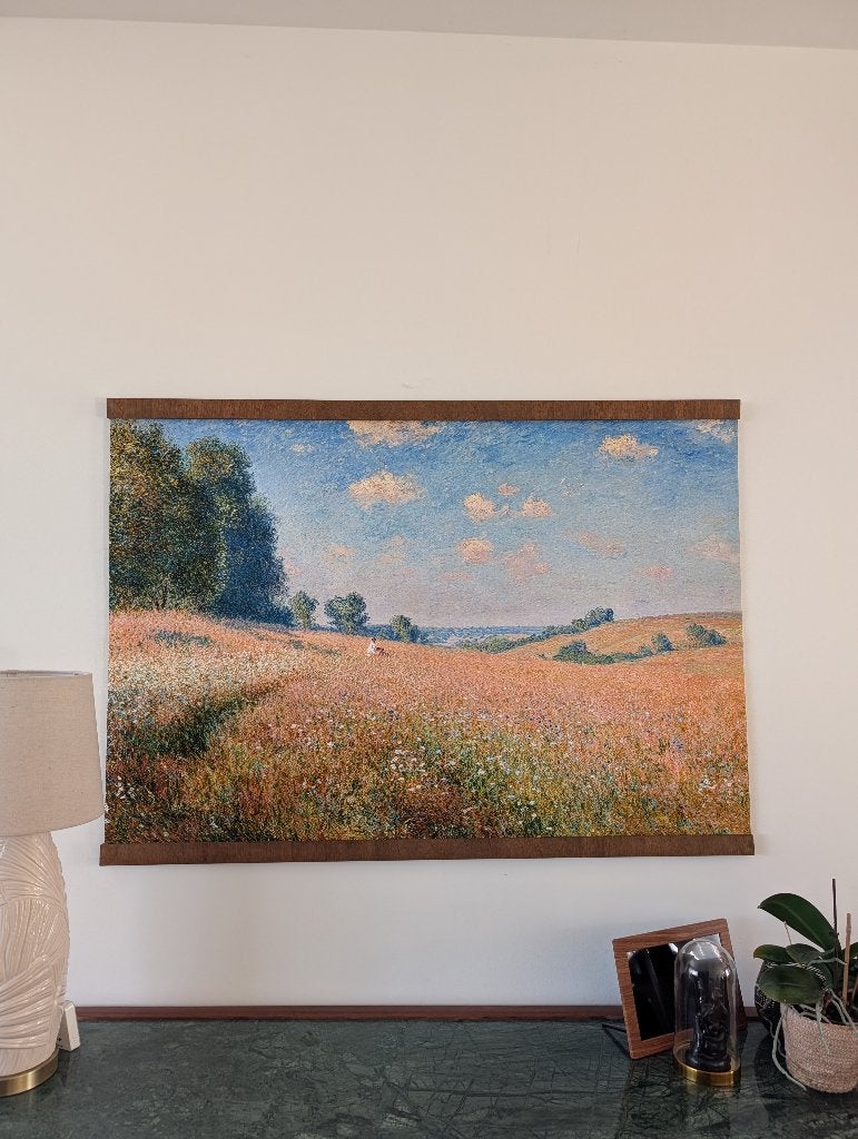 Claude Monet muurkunst schilderij doek, Antiek en Kunst, Ophalen