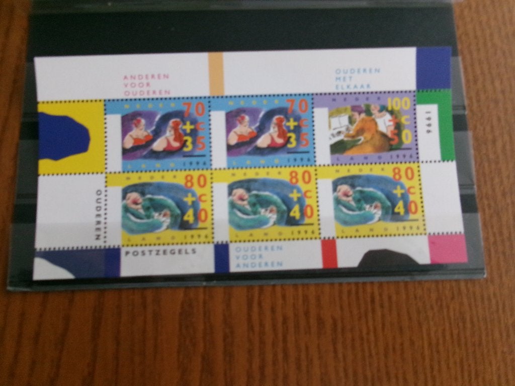 1996 - pf blok zomerzegels (484f), Postzegels en Munten, Postzegels | Nederland, Verzenden, Postfris