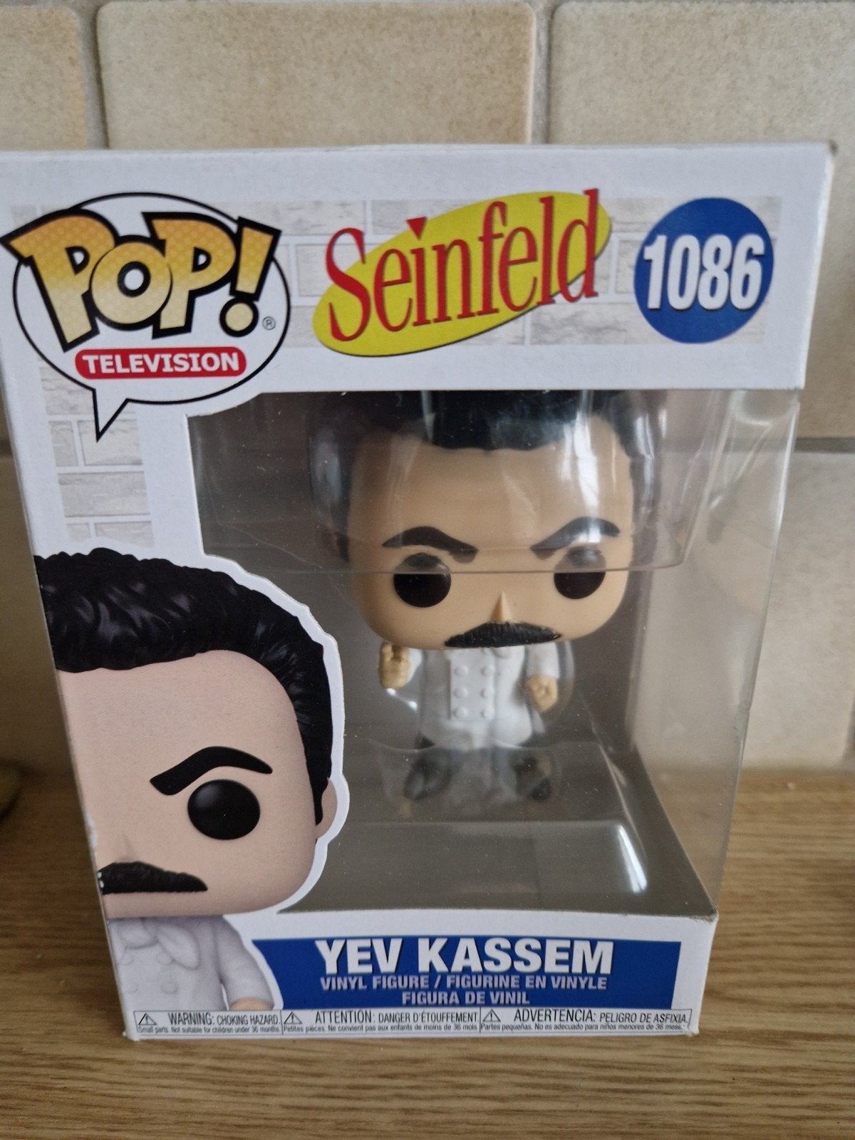 funko pop yev kassem nr 1086 Seinfeld, Ophalen of Verzenden, Nieuw
