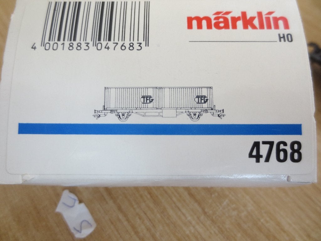 Te Koop Marklin 4768, Wisselstroom, Gebruikt, Wagon, Ophalen of Verzenden