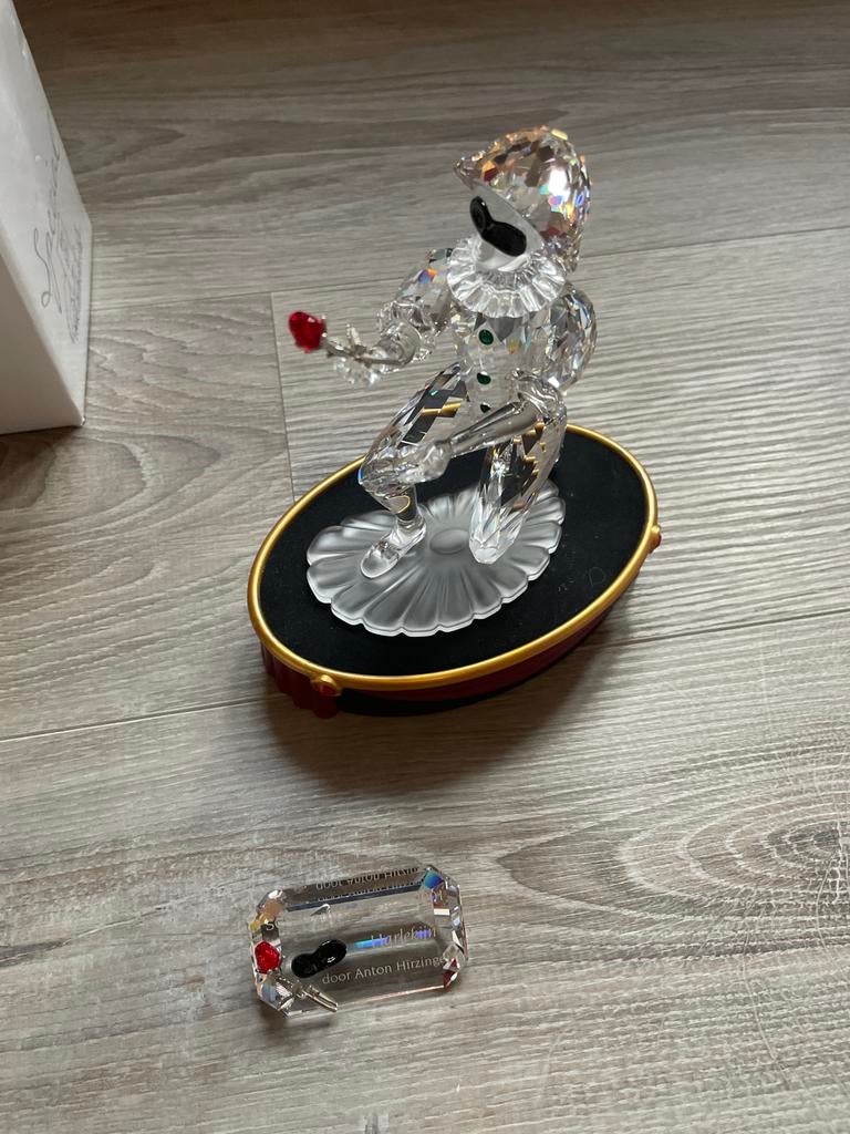 Swarovski Harlekijn Pierrot Beeldje, Ophalen of Verzenden