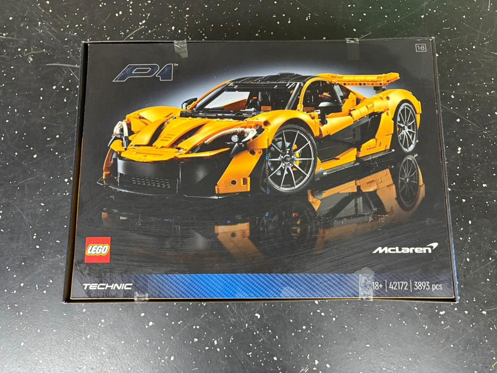 Lego Technic 42172 Mclaren P1, Lego, Nieuw, Ophalen of Verzenden, Complete set