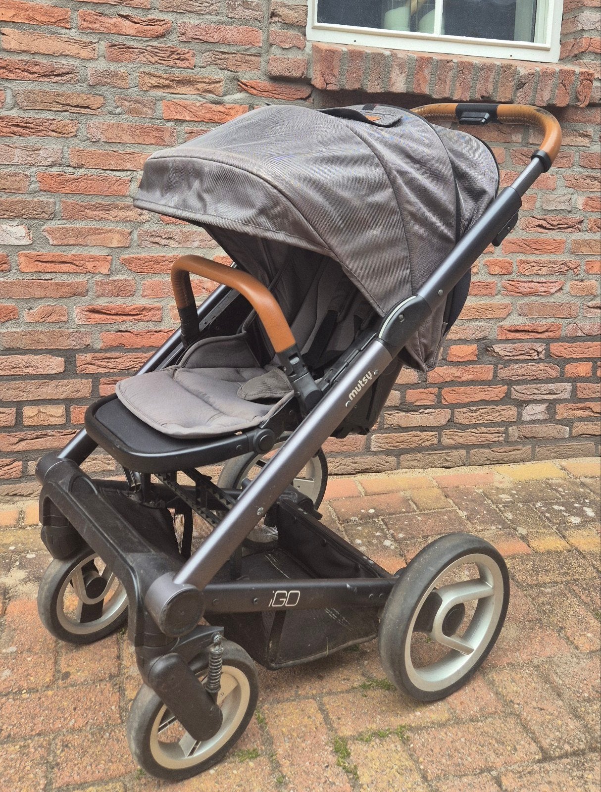 kinderwagen&reiswieg+parasol Mutsy IGo, Ophalen, Zo goed als nieuw, Combiwagen, Mutsy