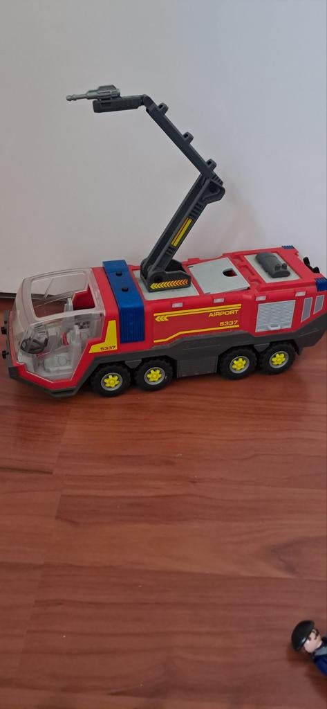 Playmobil Brandweerauto Airport 5337, Kinderen en Baby's, Speelgoed | Overig, Ophalen of Verzenden