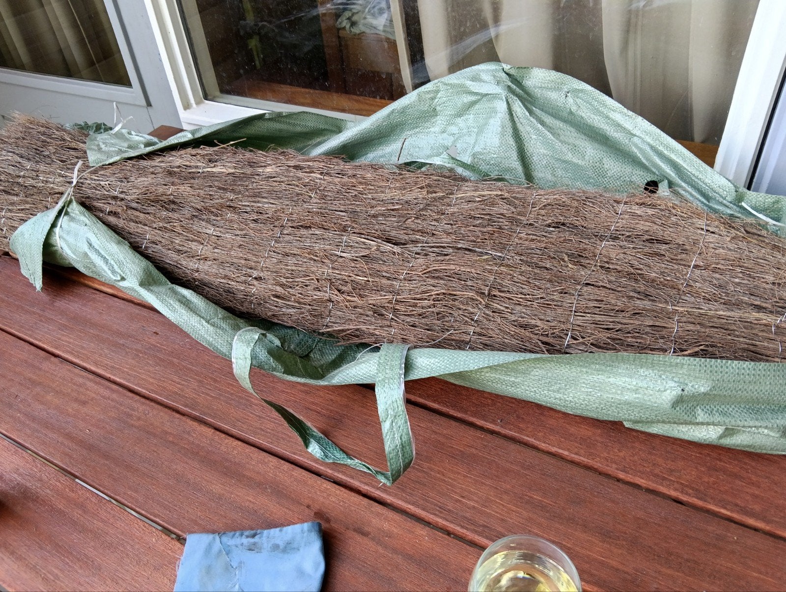 Nieuwe rol Natuurlijke heidemat 4m €10, Tuin en Terras, Ophalen, Nieuw