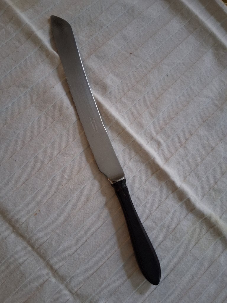 GERO broodmes puntfilet bakeliet heft, Ophalen of Verzenden