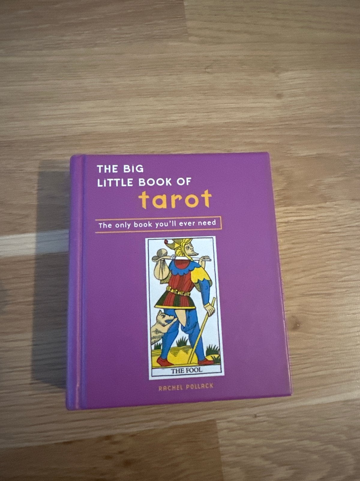The Big Little Book of Tarot - Rachel Pollack, Ophalen of Verzenden, Zo goed als nieuw, Tarot of Kaarten leggen, Achtergrond en Informatie
